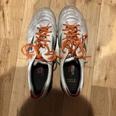 Mizuno サッカーシューズ シルバー 日本製