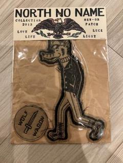 North No Name×bull original 特大ワッペン North No Name×bull original 特大ワッペン