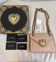 希少 DOLCE&GABBANA ドルガバ ディボーション ショルダーバッグ DOLCE&GABBANA ドルチェアンドガッバーナ ドルガバ ディヴォー