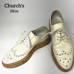 希少レア美品✴︎Church’s ドレスシューズ　KEELY エナメル 23cm 希少レア美品✴︎Church's ドレスシューズ KEELY エナメル 23cm
