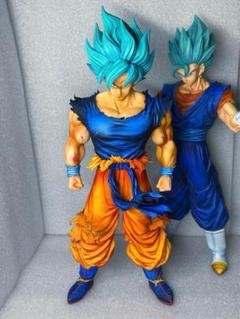 リペイント　ドラゴンボール　超サイヤ人ブルー　孫悟空　劇場版　ガレージキット リペイント ドラゴンボール 超サイヤ人ブルー 孫悟空 劇場版