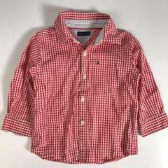 子供服 90㎝ トミーヒルフィガー シャツ ギンガムチェック F1A072