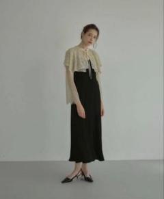 リ*リ様 ANDRESD アンドレスドレースケープオ ケージョンドレス黒✕ベージ リ*リ様 ANDRESD アンドレスドレースケープオ ケージョンドレス