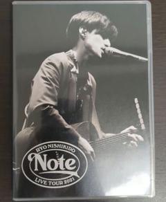 錦戸亮 Note LIVE TOUR 2021 DVD+CD 通常盤