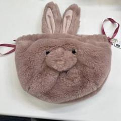 ウサギ型フリースボディバッグのサムネイル