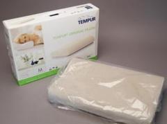 未使用 テンピュールTempur 安眠枕M 低反発ピロー 日本正規品 ベージュ