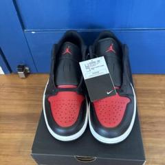 Jordan 赤黒 ローカットシューズ 未使用