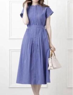 クチュールブローチ　完売パールボタンシャツワンピ