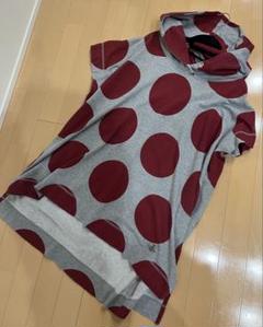 【Vivienne Westwood】　ポルカドット柄　パーカー　魔女フード Vivienne Westwood】 ポルカドット柄 パーカー 魔女フード