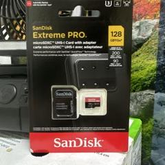 SanDisk Extreme PRO 128GB microSDXCカード