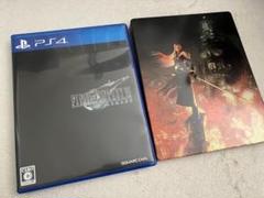 PS4 ファイナルファンタジーVII リメイク ソフト スチールブックケース