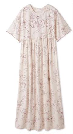 スナイデルホーム Moispro Tシャツワンピース ルームウェア ピンク