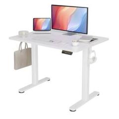【値下げ中】【新品未開封】昇降式デスク 幅100cm*奥行き60cm ホワイト