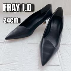 【完売品・美品】フレイアイディー　パンプス23.5 中古・古着通販】FRAY ID (フレイ アイディー) スクエアトゥ
