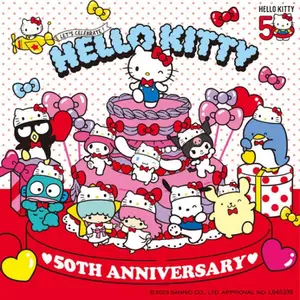 韓国限定 日本未発売 サンリオ ハローキティ キティ 50周年