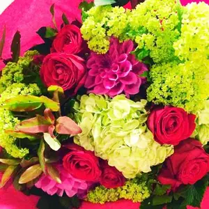 ♡とっぷまみぃ♡様　オイリリー　✴️美品✴️　トラベルバッグ　ボストン　花柄 ♡とっぷまみぃ♡様 オイリリー ✴️美品✴️ トラベルバッグ