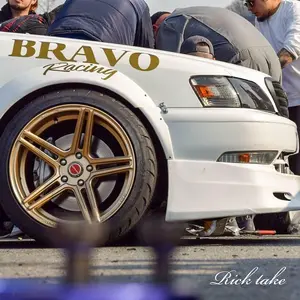 BRAVO RACING 20インチ 9.5J通し ブラック コンケイブ BRAVO RACING 20インチ 9.5J通し ブラック コンケイブ - メルカリ