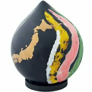 【新作】気功玉（恋人）オルゴナイトのキーホルダー②（願い叶えるメモリーオイル封入 気功玉（恋愛成就）オルゴナイトのキーホルダー（願い叶える