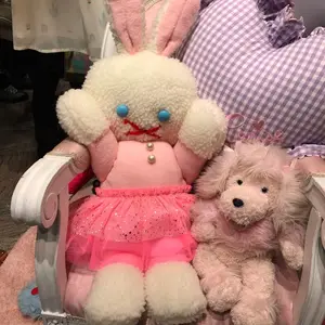 作家様　うさぎさん　メロンソーダ　ハンドメイドドール 作家様 うさぎさん メロンソーダ ハンドメイドドール - メルカリ