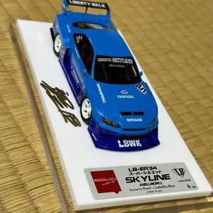 リバティーウォーク原宿オープン記念　MINIGT R35 GT-R サイン入 加藤さんサイン入り」Mini GT 1/64 Liberty Walk 原宿開店限定