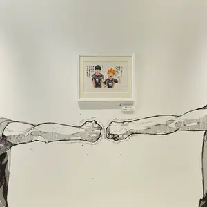 ハイキュー展 原画展 フェイスバッジ 日向翔陽 - メルカリ