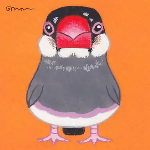 tw様予約②絵画「猫の背中に何かある〜キューバ／ルクセンブルク