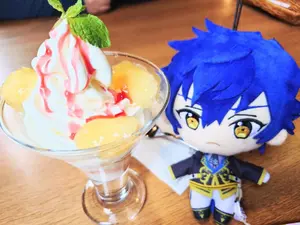 あんスタ 衣更真緒 缶バッジ B's-LOG ビズログ 3周年 特典 白