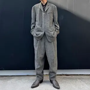 COMME des GARCONS HOMME☆オシャレな白ステッチカーディガン COMME des GARCONS HOMME PLUS コムデギャルソンオムプリュス