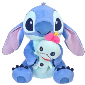 【ラウンドワン限定】ディズニー うるりぃみぃ ぬいぐるみ スティッチ エンジェル スティッチ&エンジェル&リロ うるりぃみぃ ぬいぐるみ｜プライズ