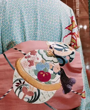 正絹 羅 夏帯 名古屋帯 茶 ベージュ 縞 開き仕立て 正絹 羅 夏帯 名古屋帯 茶 ベージュ 縞 開き仕立て
