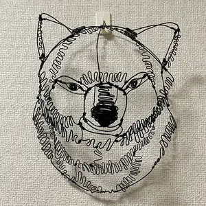 針金アート ワイヤーアート ワイヤークラフト ハシビロコウ