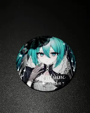 初音ミク 渋谷マルイ ヴァンパイア・フェス RUKA 缶バッジ バンパイア 初音ミク 渋谷マルイ ヴァンパイア・フェス RUKA 缶バッジ