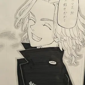 東京リベンジャーズ マイキー 佐野万次郎 ホログラム缶バッジ