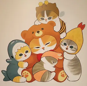MTG ファイナルファンタジー ちびキャラ シール エメトセルク F*l様 【MTG】FF ちびキャラシール オリジナル、アシエン