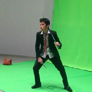 ハタケヤマ ジュニアウィンドブレーカー上下セット 黄 150-160cm