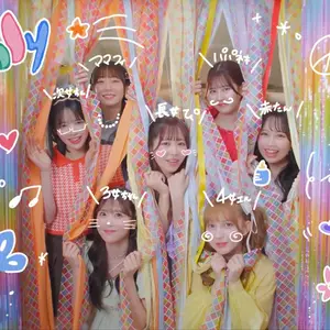 FRUITS ZIPPER 8超超超めでたいライブ 銀テープ 7色セット
