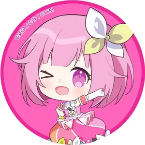 プロセカ 鳳えむ グリッター缶バッジvol.1B - メルカリ