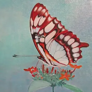 Seaside flowers】アクリル画 F3 風景画 絵画 - メルカリ