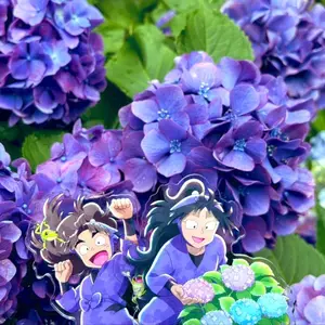 銀魂 キャラポップストア ナムコ 花鳥風月 大銀魂展 缶バッジ