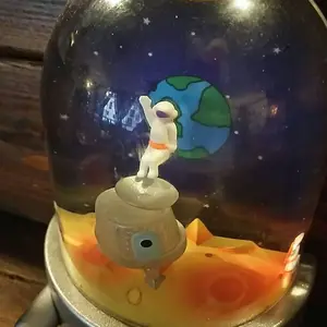 宇宙メルヘン星人 ペンダントトップ　SV925 + ギベオン隕石のカケラ 宇宙メルヘン星人 ペンダントトップ SV925 ギベオン隕石のカケラ
