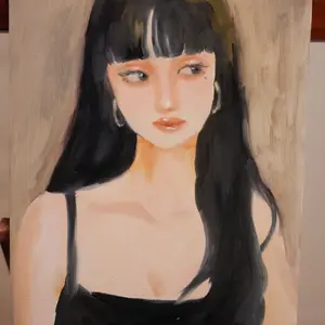 油絵 原画 女性画 3 油絵 原画 女性画 4 - メルカリ