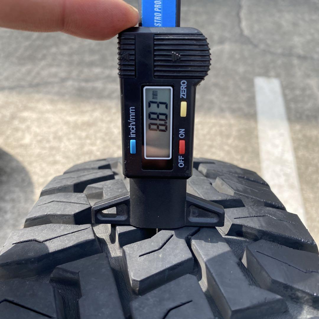 ◇中古溝有りホワイトレター185/85R16+新品ホイールセット　ジムニー