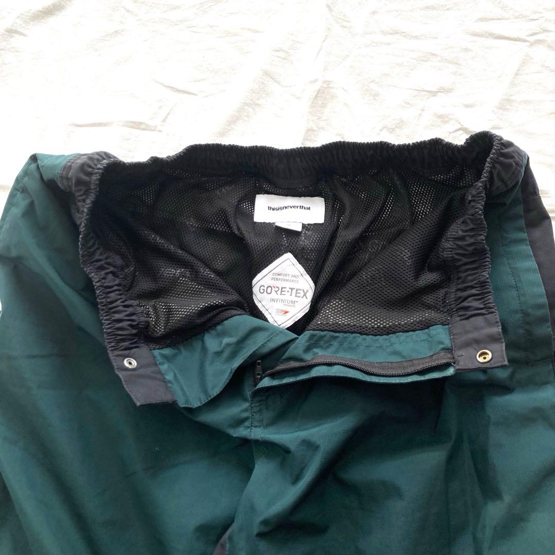 美品　thisisneverthan　ゴアテックス　ナイロンジョガーパンツ　M