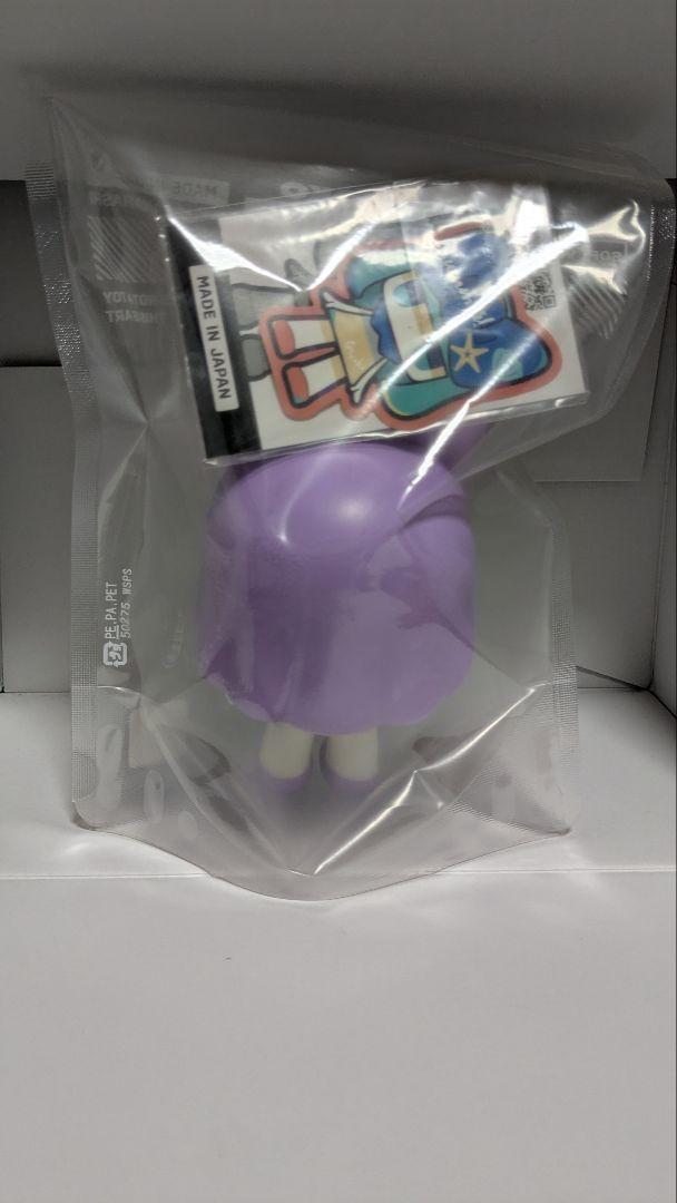 チヨコ　ソフビ　紫の子
