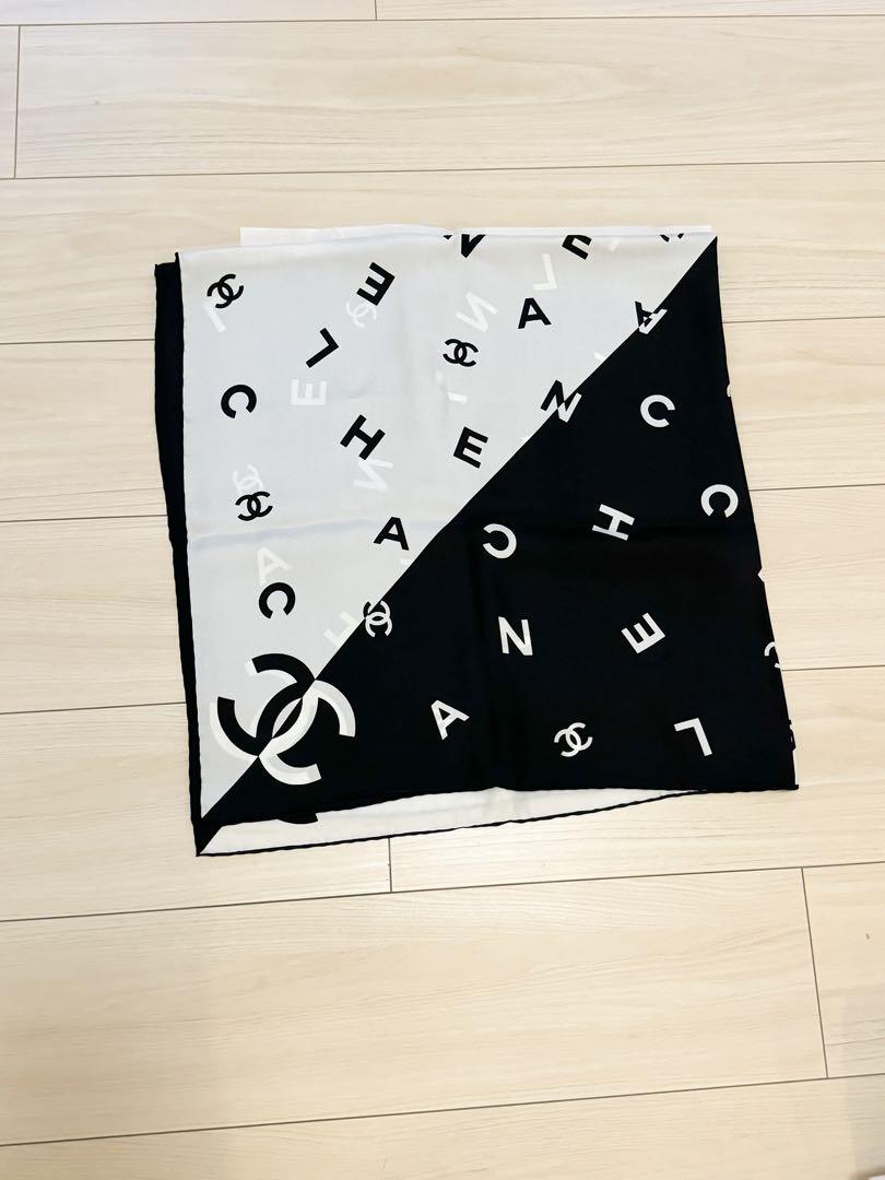 CHANEL シャネル　シルク　スカーフ　マフラー