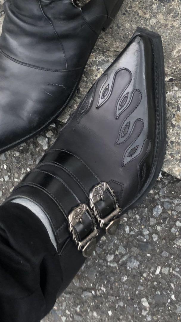 newrock ウエスタンブーツ