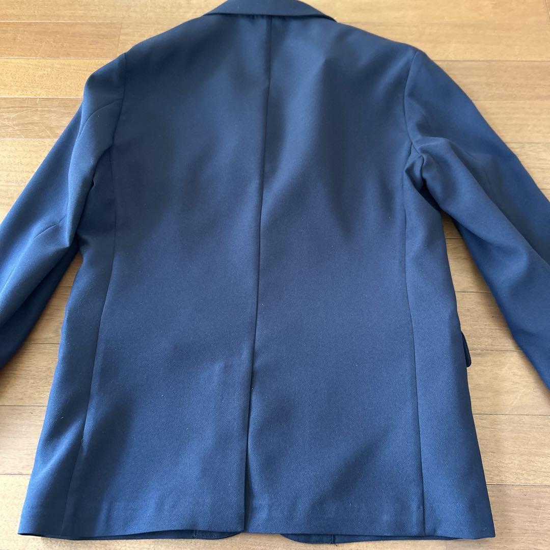 ☀ 紺色スーツセットとチェック柄シャツ