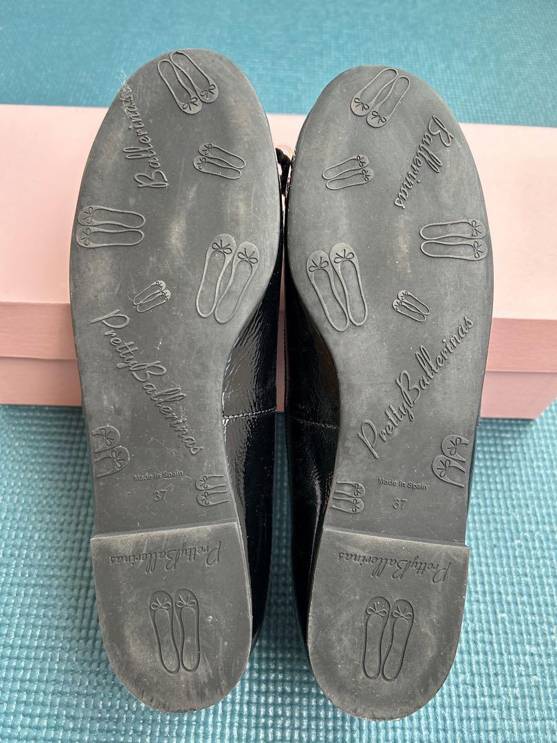 Pretty Ballerinas プリティバレリーナ　エナメルフラットシューズ