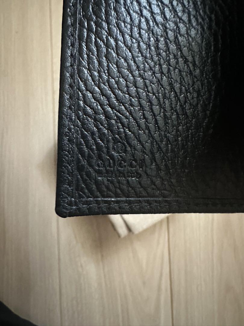 GUCCI GGマーモント　GGロゴ 三つ折り財布