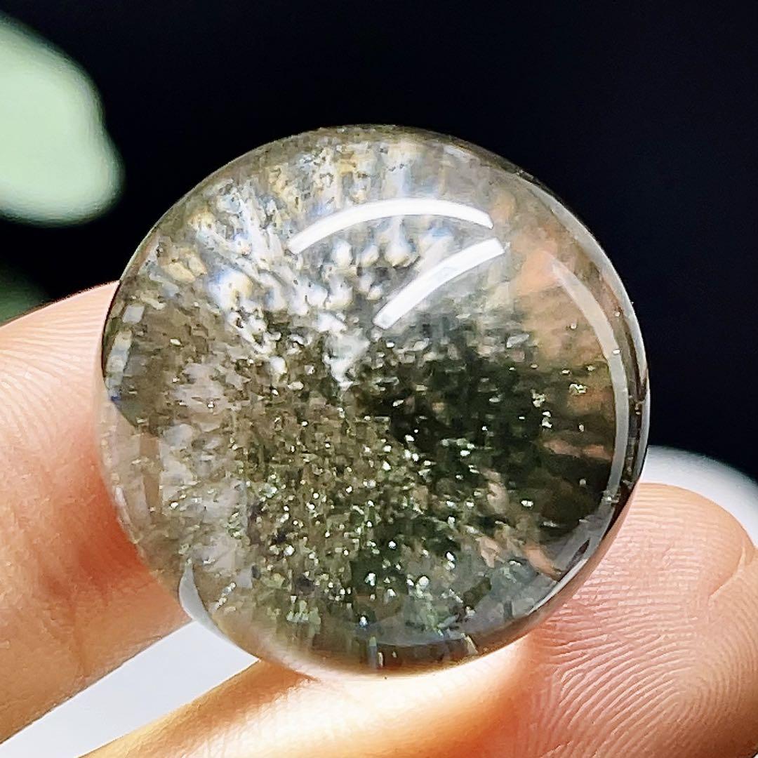 ガーデンクォーツ 丸玉 スフィア 庭園水晶 幽霊水晶【超美品】16